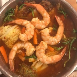 แกงส้มผักรวมกุ้ง