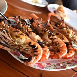 ป้ากายกุ้งเผา