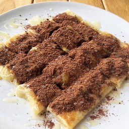 โรตีกล้วย+ไมโล