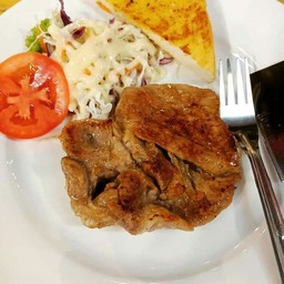 สเต็กสันคอหมูนุ่ม