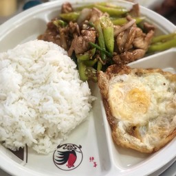 พริกหยวกหมู+ไข่ดาว