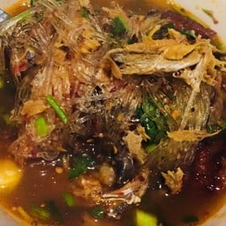 ต้มยำปลาแห้งวุ้นเส้น