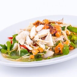 ยำไข่ปู+เนื้อปู