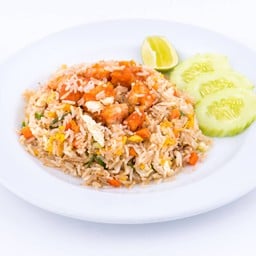 ข้าวผัดปู+ไข่ปู