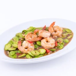 สะตอผัดกุ้ง