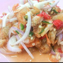 ยำกุ้งแห้ง