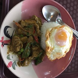 แฟ กะ เพรา มีนบุรี ถนนสามวา