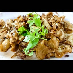 ไส้ตันทอดกระเทียม