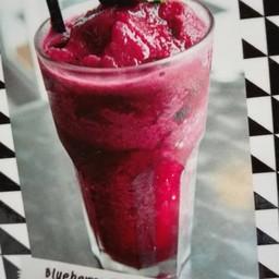 บลูเบอร์รี่ปั่น (Blueberry Frappe)