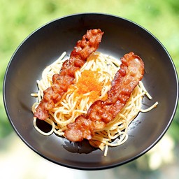 Spaghetti Ebiko Garlic