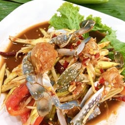 ตำมะม่วงปูม้าปลาร้า