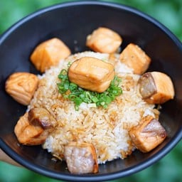 Set 19 Salmon Cube Bowl Sunrise Soda