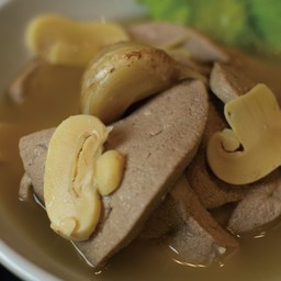 8) ตับหมูPig liver soup