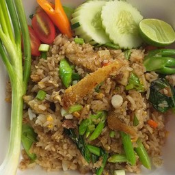 ข้าวผัดปลาสลิด