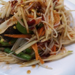 ตำซั่วปู-ปลาร้า