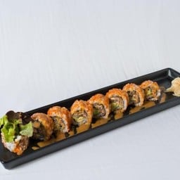 โรลหนังปลาเเซลมอน