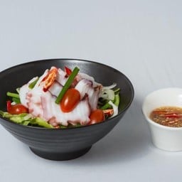 หนวดปลาหมึกยักษ์ยำไทย