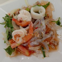 ยำวุ้นเส้นสาหร่าย