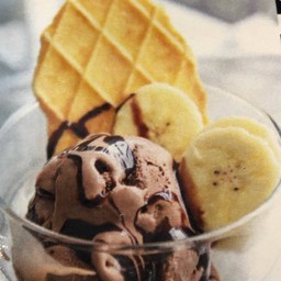 Chocolate Banana lce-cream (S)