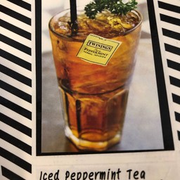 ชาเปบเปอร์มิ้นท์เย็น (Iced Peppermint Tea)