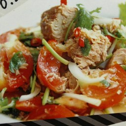 ยำทูน่า (Spicy Tuna Salad)