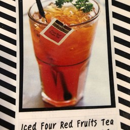 ชาผลไม้แดงเย็น (Iced Four Red Fruits)