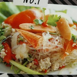 ยำวุ้นเส้นแซ่บ (Spicy Vermicelli Salad)