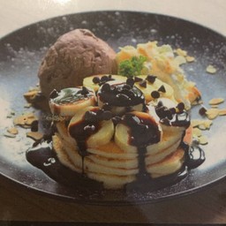 แพนเค้กช็อคโกแลตชิพ (Chocolate Chips Pancake)
