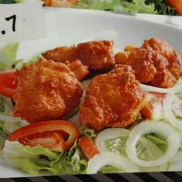 สลัดไก่ทอดคาราเกะ (Chicken Karake Salad)