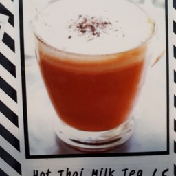 ชาชาชาไทยร้อน (Hot cha cha cha Thai Tea)