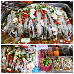 กั้งสดดองน้ำปลาปรุงรส​พิเศษ​ กั้ง​สดตัวอวบๆเนื้อแน่นไม่คาวเลยแนะนำครับห้ามพลาด