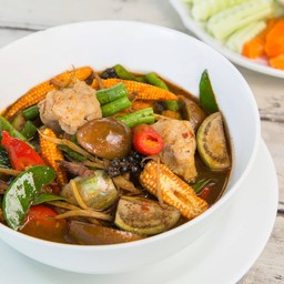 แกงป่าปลาช่อน