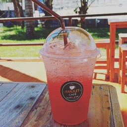 น้ำแดงมะนาวโซดา Red lemon Soda
