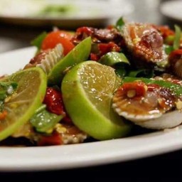 ตำหอยแครง