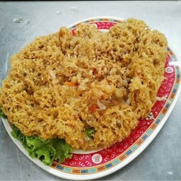 ยำกุ้งฟู
