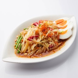 ส้มตำไข่เค็ม.