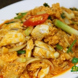 เนื้อปูผัดผงกะหรี่