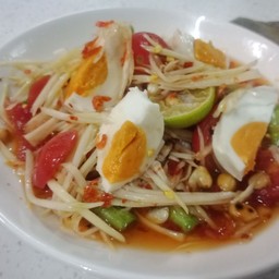 ตำไทไข่เค็ม