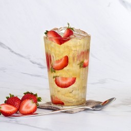 Strawberry Tea (เย็น)