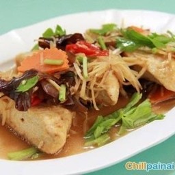 เต้าหู้ผัดขิง