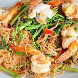 หมี่กะเฉดกุ้ง
