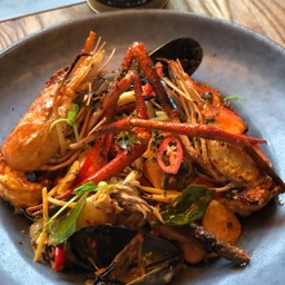 Tomyam Seafood Spaghetti