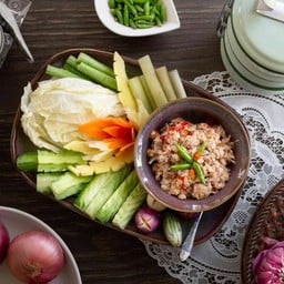 น้ำพริกเนื้อปลาทูยี