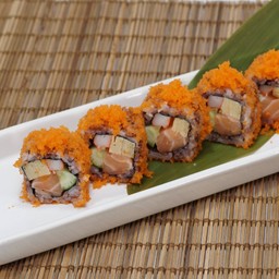Salmon California Riceberry Roll