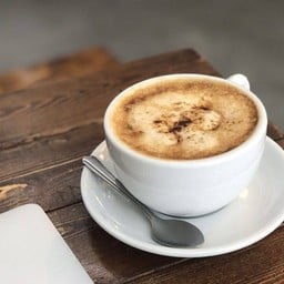 Hot Creme Brulee Coffee Latte