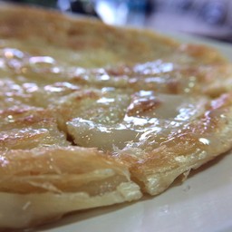 โรตีนมน้ำตาล (แผ่นใหญ่110g)