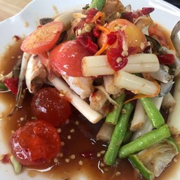 ตำไหลบัวไข่แดงเค็ม