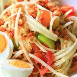 ตำไทยไข่เค็ม