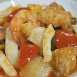 ผัดเปรี้ยวหวานทะเล