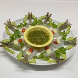 กุ้งแช่น้ำปลา